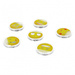 MAGNESY EMOTKI EMOTIKONY BUŹKI ŻÓŁTE NA LODÓWKĘ DO TABLIC 33 mm 6 SZTUK