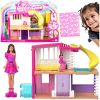 BARBIE DOMEK DLA LALEK Z WINDĄ NIESPODZIANKI PUPIL WILLA BARBIELAND MATTEL