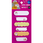 ZAKŁADKI KARTECZKI INDEKSUJĄCE KOTKI 6x25 KARTECZEK SAMOPRZYLEPNE CENTRUM