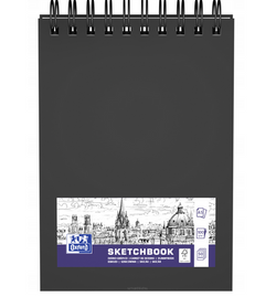 SZKICOWNIK OXFORD SKETCHBOOK A5/50K CZARNY