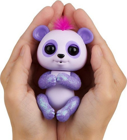 FINGERLINGS INTERAKTYWA FIOLETOWA PANDA BEANIE