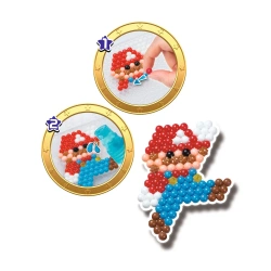 AQUABEADS KORALIKI SUPER MARIO ZESTAW KREATYWNY W PUDEŁKU 2500 KORALIKÓW