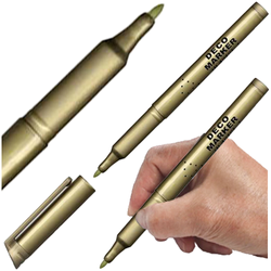 MARKER WODOODPORNY GRANIT M850 DECO ZŁOTY DEKORACYJNY ARTYSTYCZNY - 10 szt.