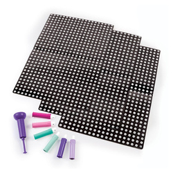 MAKE IT REAL ZESTAW KREATYWNY DO KROPKOWANIA PO NUMERACH KRÓLIK ŻABA PANDA