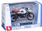 MOTOCYKL BMW R NINET URBAN GS METALOWY MODEL POJAZD BBURAGO 1/18