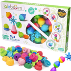 KLOCKI SENSORYCZNE LALABOOM KULKO-KLOCKI DLA NAJMŁODSZYCH 36 EL TREFL 61080