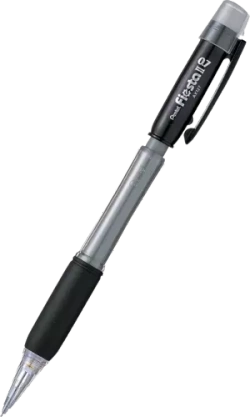 OŁÓWEK AUTOMATYCZNY EKONOMICZNY 0.7mm Z GUMKĄ CZARNY PENTEL FIESTA II