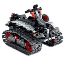 KLOCKI TECHNICZNE R/C ROBOT AUTO CZERWONY 3w1 STEROWANE KONSTRUKCYJNE  