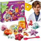 STWÓRZ WŁASNE KRYSZTAŁY NAUKOWA ZABAWA EKSPERYMENTY DLA DZIECI CLEMENTONI