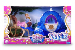 BAJKOWA KARETA Z KONIKIEM KONIK I KAROCA - NATALIA