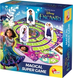 GRA PLANSZOWA RODZINNA ENCANTO MAGICAL SUPER GAME DISNEY LISCIANI