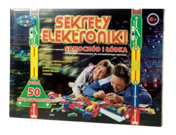 SEKRETY ELEKTRONIKI 50 DOŚWIADCZEŃ SAMOCHÓD ŁÓDKA EDUKACYJNE NAUKA DROMADER