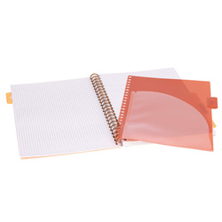 KOŁOZESZYT A4 ZESZYT NA SPIRALI W KRATKĘ 100K 80g STRIGO PADS AFRYKA BEŻOWY