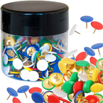 PINEZKI KLASYCZNE MIX KOLORÓW W SŁOICZKU 300 szt. Q-CONNECT