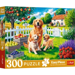 PUZZLE EASYPIECE 300 ELEMENTÓW PIESKI NA WSI PSY UKŁADANKA 23101 TREFL