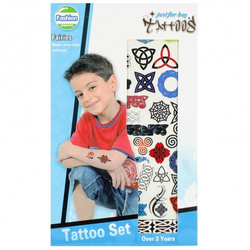 TATUAŻE ZMYWALNE TYMACZASOWE DLA DZIECI CHŁOPIĘCE KARNAWAŁOWE WODNE