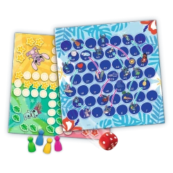 GRA PLANSZOWA STITCH CHIŃCZYK WĘŻE I DRABINY 2w1 RODZINNA TREFL 02656