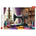 PUZZLE 1000 MASZYNA DO SZYCIA MOJA PRACOWNIA KRAWIECKA TREFL 10952