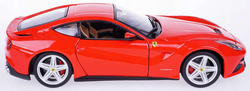 SAMOCHÓD BBURAGO 1/24 - FERRARI F12 BERLINETTA CZERWONY