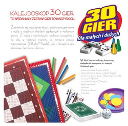 GRA KALEJDOSKOP 30 GIER WARCABY CHIŃCZYK - TREFL