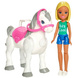 BARBIE ON THE GO WESOŁE MIASTECZKO LALKA I KONIK