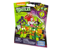 FIGURKA ŻÓŁWIE NINJA SASZETKA SERIA 1 - MEGA BLOKS