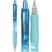 DŁUGOPIS AUTOMATYCZNY ŻELOWY SZKOLNY NIEBIESKI G2 BUBBLE PILOT - 3 sztuki
