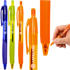 DŁUGOPIS AUTOMATYCZNY TROPIC 0.7MM MIX - ASTRA - 3 szt.