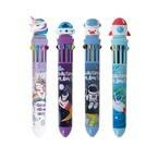DŁUGOPIS WIELOKOLOROWY 10W1 UFO KOSMOS JEDNOROŻEC
