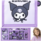 PORTFEL DZIECIĘCY NA RZEP DLA DZIEWCZYNKI ST.MAJEWSKI KRÓLIK VIOLET KUROMI