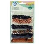 ZESTAW DO DEKORACJI CZARNA PERŁA CEKINY - ASTRA