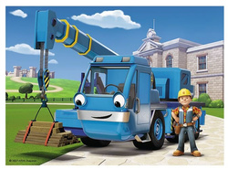 PUZZLE MINI MAXI BOB I MASZYNY DŹWIG 20 EL - TREFL