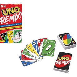 UNO REMIX! GRA KARCIANA IMPREZOWA 112 KART MATTEL