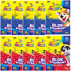 BLOK RYSUNKOWY BIAŁY A4 20 KARTEK 100g SZKOLNY ASTRINO ASTRA - 10 sztuk