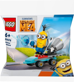 LEGO MINIONKI ODRZUTOWA DESKA MINIONKÓW SASZETKA 48 ELEMENTÓW 30678