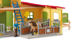 SCHLEICH FARM WORLD BOKS DLA KUCA ISLANDZKIEGO KONIK STAJNIA FIGURKA 42609