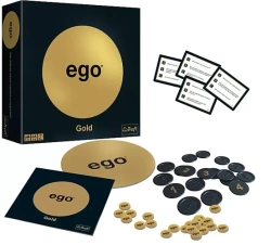 GRA PLANSZOWA TOWARZYSKA IMPREZOWA EGO GOLD KARTY Z PYTANIAMI TREFL 02165