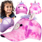 CZAPKA Z DASZKIEM SQUISHMALLOWS REGULOWANA PLUSZOWA JEDNOROŻEC LOLA