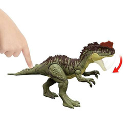 JURASSIC WORLD DINOZAUR YANGCHUANOSAURUS FIGURKA MATTEL RUCHOMY DRAPIEŻNIK