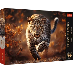 PUZZLE 1000 ELEMENTÓW PREMIUM PLUS DZIKI LEOPARD LAMPART 10818 TREFL
