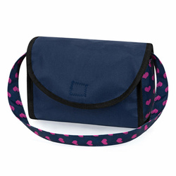 WÓZEK DLA LALEK CITY MAX SPACERÓWKA GONDOLA 2w1 GŁĘBOKI SERDUSZKA BAYER