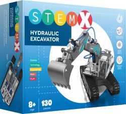 STEMX KOPARKA HYDRAULICZNA DO SKŁADANIA MAŁY NAUKOWIEC KLOCKI KREATYWNE