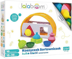 KULKO-KLOCKI LALABOOM TREFL KOSZYCZEK SORTOWNICZEK