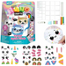 TAŚMA NANO CRAFTS ZESTAW FILL AND SQUISH FRIENDS ZABAWKA KREATYWNA 52 EL.