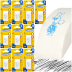 GUMKA DO ŚCIERANIA MAZANIA MYSZKA ASTRA BIAŁA MIĘKKA ERGONOMICZNA - 10 szt.