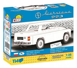 KLOCKI COBI SAMOCHÓD AUTO WARSZAWA 223 24548
