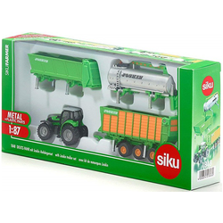 TRAKTOR Z PRZYCZEPĄ BECZKA DEUTZ AGROTRON X720 JOSKIN CIĄGNIK 1848 SIKU