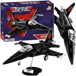 COBI MIG-28 TOP GUN SAMOLOT WOJSKOWY MYŚLIWIEC POLSKIE KLOCKI