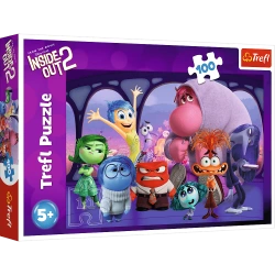 PUZZLE 100 W GŁOWIE SIĘ NIE MIEŚCI INSIDE OUT UKŁADANKA - 16477 TREFL