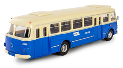 AUTOBUS MPK JELCZ 272 MEX PRL OGÓREK MODEL 1:43 NIEBIESKI